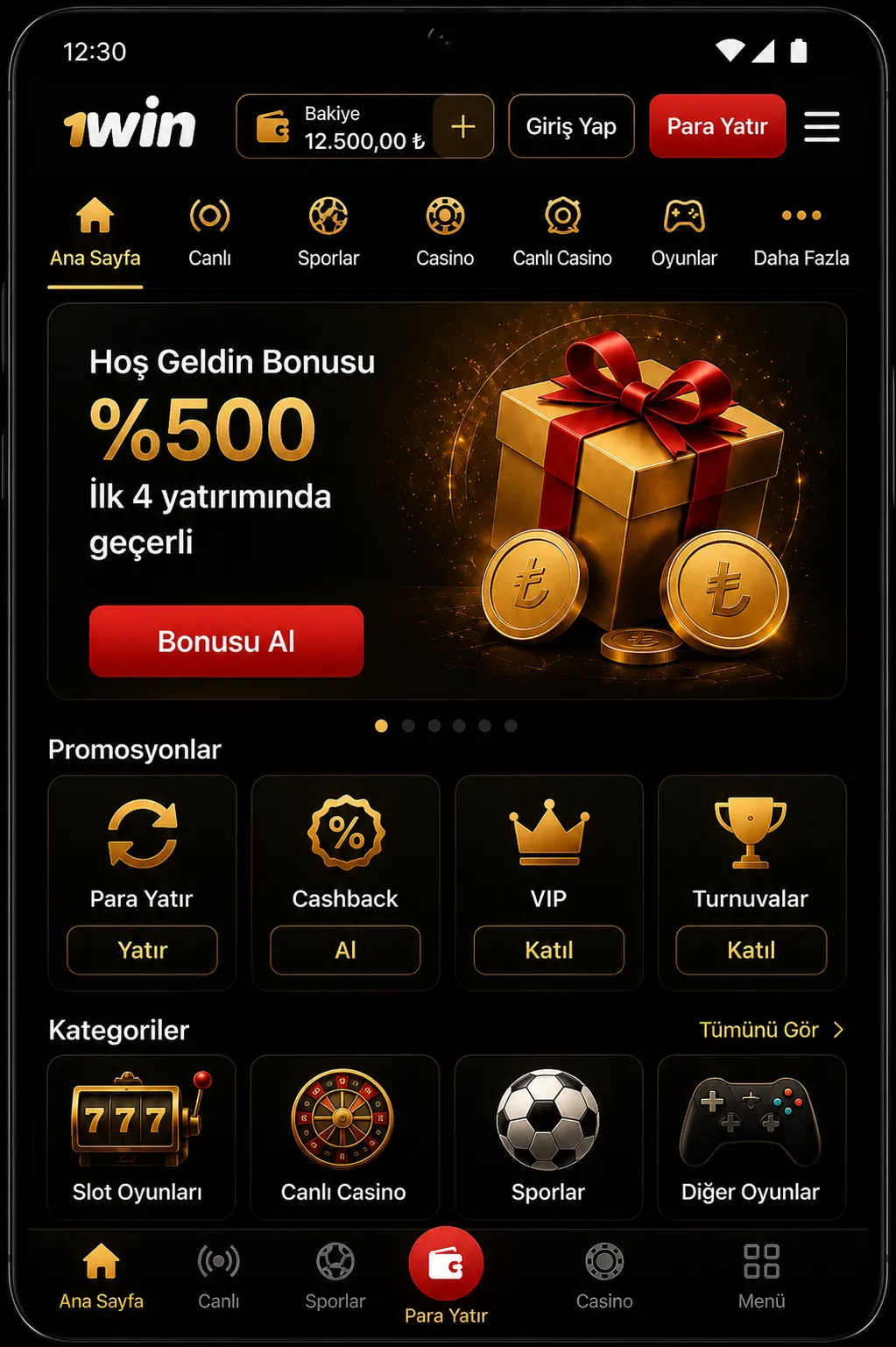 1win APK'yı Google Play'e gitmeden nasıl edinirsiniz — 1win app